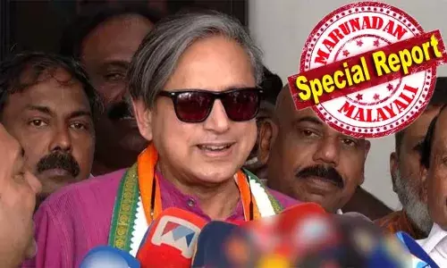 രാഹുല്‍ എന്റെ നേതാവ്; അദ്ദേഹത്തിന്റെ നേതൃത്വം അംഗീകരിക്കുന്ന വ്യക്തിയാണ് താന്‍; ചില വിഷയങ്ങളില്‍ താന്‍ എടുക്കുന്ന ലൈന്‍, പ്രൊ ബി.ജെ.പി ആയാണ് നിങ്ങള്‍ കാണുന്നത്; എന്നാലത് താന്‍ പ്രൊ ഗവണ്‍മെന്റ്, പ്രൊ ഇന്ത്യ ആയാണ് പറയുന്നത്; പിണക്കങ്ങളെല്ലാം മറന്ന് ശശി തരൂര്‍ കെപിസിസി ആസ്ഥാനത്ത്; നിയമസഭാ തിരഞ്ഞെടുപ്പില്‍ കോണ്‍ഗ്രസിന്റെ മുഖ്യപ്രചാരകനാകാന്‍ തരൂര്‍