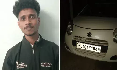 കാറില്‍ കറങ്ങി നടന്ന് മയക്കുമരുന്ന് വില്‍പ്പന; 856 ഗ്രാം കഞ്ചാവുമായി യുവാവിനെ പിടികൂടി എക്‌സൈസ് സംഘം