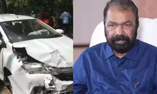 അടൂരില്‍ മന്ത്രി ശിവന്‍കുട്ടിയുടെ അകമ്പടി വാഹനം അപകടത്തില്‍പ്പെട്ടു; അസിസ്റ്റന്റ് പ്രൈവറ്റ് സെക്രട്ടറിക്കുള്‍പ്പെടെ പരിക്ക്