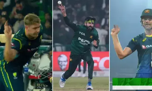 നല്ല അസ്സല് മാങ്ങയേറ്!  സ്പിന്‍ മാജിക്കല്ല, പച്ചയായ ചതി! ഓസീസിനെ കറക്കി വീഴ്ത്തിയ ഉസ്മാന്‍ താരിഖ് പ്രതിക്കൂട്ടില്‍; ഔട്ടായ കലിപ്പില്‍ ചക്കിങ്  ഗ്രൗണ്ടില്‍ ആംഗ്യം കാണിച്ച് കാമറൂണ്‍ ഗ്രീന്‍; ലോകകപ്പിന് തൊട്ടുമുമ്പ് വന്‍ വിവാദം