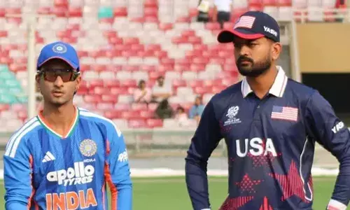 49 പന്തിൽ സെഞ്ചുറിയടിച്ച് ജഗദീശൻ; വെടിക്കെട്ട് ഫിനിഷിംഗ് ടച്ചുമായി ക്യാപ്റ്റൻ ആയുഷ് ബദോനി; മടങ്ങിവരവില്‍ ഭേദപ്പെട്ട പ്രകടനവുമായി തിലക് വര്‍മ; അമേരിക്കയ്‌ക്കെതിരെ ഇന്ത്യ എയ്ക്ക് കൂറ്റന്‍ സ്‌കോർ