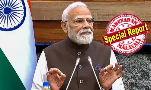 ലോകക്രമത്തിന്റെ ഗതി ഇന്ത്യയിലേക്ക് ചായുന്നു; വ്യാപാരക്കരാര്‍ ഇന്ത്യയുടെ ക്ഷമയുടെ ഫലമെന്ന് മോദി; എന്‍ഡിഎ പാര്‍ലമെന്ററി യോഗത്തില്‍ എത്തിയ മോദിയെ കരഘോഷത്തോടെ സ്വീകരിച്ചു എംപിമാര്‍; മോദിക്കെതിരെ രൂക്ഷ വിമര്‍ശനവുമായി കോണ്‍ഗ്രസ്; സ്വന്തം സര്‍ക്കാരിന്റെ വിവരങ്ങള്‍ ഇന്ത്യ അറിയുന്നത് ട്രംപ് പറഞ്ഞെന്ന് പരിഹാസം