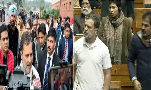 മോദി വിറയ്ക്കുന്നു, കാരണം എപ്സ്റ്റീന്‍ ഫയലുകളും അദാനിക്കെതിരായ 1111 കേസുകളും; ശതകോടികളുടെ പിആര്‍ പ്രതിച്ഛായയുടെ കുമിള ഉടന്‍ പൊട്ടും; സമ്മര്‍ദ്ദത്തിന് വഴങ്ങി രാജ്യം വിറ്റുതുലച്ചെന്ന് രാഹുല്‍ ഗാന്ധി; പാര്‍ലമെന്റിലെ വായടപ്പിക്കലിന് പുറത്ത് മറുപടി