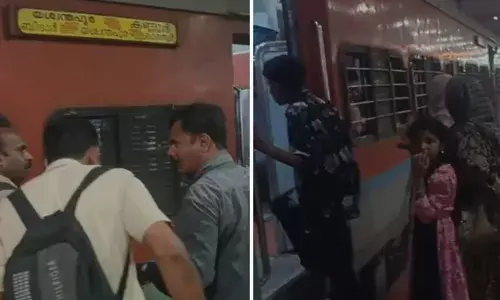 ഒരു കമ്പാര്‍ട്ട്‌മെന്റാകെ പുക നിറഞ്ഞു; അപായച്ചങ്ങല വലിച്ച് യാത്രക്കാര്‍;  ഫയര്‍ എക്സ്റ്റിന്‍ഗ്യൂഷര്‍ വെച്ച് കളിച്ച യുവാക്കള്‍ പിടിയില്‍