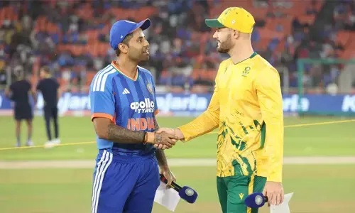 അഭിഷേകിനൊപ്പം ഇഷാന്‍ കിഷന്‍ ഓപ്പണർ; ലോകകപ്പ് സന്നാഹത്തിൽ ദക്ഷിണാഫ്രിക്കക്കെതിരെ ഇന്ത്യക്ക് ടോസ്; ബാറ്റിംഗ് തിരഞ്ഞെടുത്ത് സൂര്യകുമാർ; സഞ്ജുവിന് നിർണായകം