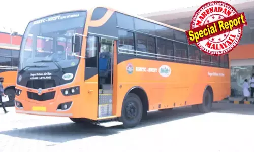 ആ നല്ലകാലം പിറന്നതുമുതൽ കണ്ണിൽ കാണുന്ന കുപ്പായം; പത്മനാഭന്റെ മണ്ണിൽ നിന്ന് സ്റ്റാർട്ട് ചെയ്യുന്ന ലെയ്‌ലാൻഡ് ബസുകൾ പ്രൗഢിയോടെ തിളങ്ങും; എത്ര ബ്ലോക്കിനിടയിൽ നിന്നാലും തലയെടുപ്പോടെ അവന്റെ വരവ്; ഇനി കെ സ്വിഫ്റ്റിന്റെ സൂപ്പർ ഡീലക്‌സുകൾ കുതിക്കുക മറ്റൊരു കളറിൽ; ഇത് കെഎസ്ആർടിസിയുടെ സ്വന്തം നിറംമാറി പക്കി