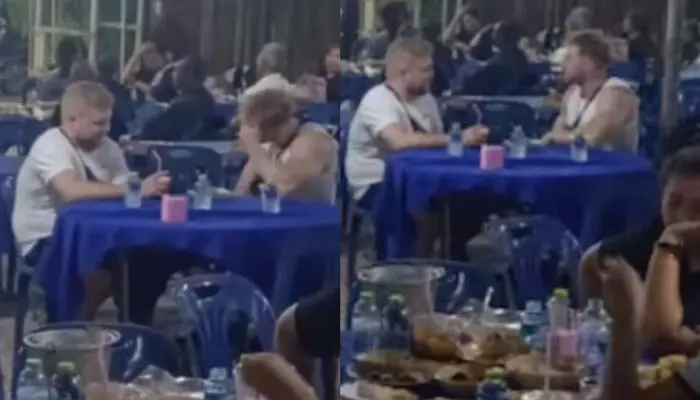 റോഡരികിൽ മേശയും കസേരകളും നിരത്തിയിട്ടിരിക്കുന്നത് കണ്ട് ഒന്നും നോക്കാതെ അങ്ങ് കയറി; ഫുഡ് ഓർഡർ ചെയ്യാൻ മെനു ചോദിച്ചതും അറിഞ്ഞത് മറ്റൊരു സത്യം; തലയിൽ കൈവച്ച് യുവാക്കൾ റോഡരികിൽ മേശയും കസേരകളും നിരത്തിയിട്ടിരിക്കുന്നത് കണ്ട് ഒന്നും നോക്കാതെ അങ്ങ് കയറി; ഫുഡ് ഓർഡർ ചെയ്യാൻ മെനു ചോദിച്ചതും അറിഞ്ഞത് മറ്റൊരു സത്യം; തലയിൽ കൈവച്ച് യുവാക്കൾ