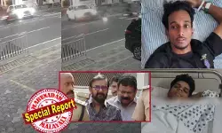 കാര്‍ റോഡിലേക്ക് ഇറങ്ങിവരുന്നതിന്റെ ലൈറ്റ് കണ്ടിരുന്നു; അപ്പോള്‍ തന്നെ ഹോണ്‍ അടിച്ചിരുന്നു; അപകടശേഷം കാര്‍ നിര്‍ത്താതെ പോയി; നാട്ടുകാരാണ് ആശുപത്രിയിലെത്തിച്ചത്; പരാതിയുമായി മുന്നോട്ടുപോകുമെന്ന് യുവാക്കള്‍; സിസിടിവി ഇല്ലായിരുന്നെങ്കില്‍ ഞാന്‍ തെറ്റുകാരനായേനെയെന്ന് മണിയന്‍പിള്ള രാജു