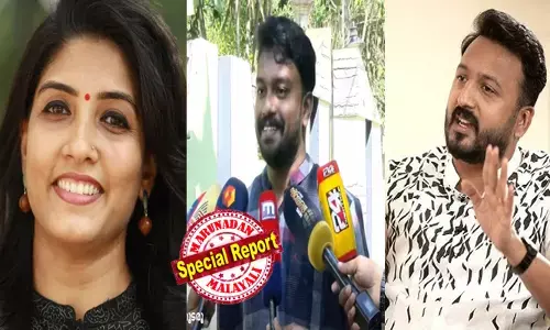 നിങ്ങളെ ക്രൂരമായി ബലാത്സംഗം ചെയ്ത ആളിന് നിങ്ങള്‍ വിഷു കൈനീട്ടം നല്‍കിയ വിവരം പൊതുജനത്തിനെ അറിയിച്ചത് അവരാണ്; നിങ്ങളുടെ സ്വകാര്യ ചാറ്റുകളുടെ സ്‌ക്രീന്‍ഷോട്ടുകള്‍  പുറത്തുവിട്ടത് അവരാണ്; ആദ്യം കേസ് കൊടുക്കേണ്ടത് മാധ്യമപ്രവര്‍ത്തക ലക്ഷ്മി പത്മയ്ക്ക് എതിരെ; രാഹുല്‍ മാങ്കൂട്ടത്തില്‍ കേസിലെ മൂന്നാമത്തെ പരാതിക്കെതിരെ മാനനഷ്ടക്കേസുമായി ഫെന്നി നൈനാന്‍