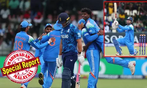 അടിച്ചുകയറി ഇന്ത്യ, തകർന്നു തരിപ്പണമായി ഇംഗ്ലണ്ട്; റെക്കോർഡുകൾ തകർത്തെറിഞ്ഞ് വൈഭവ്; റൺമല കയറി ത്രീ ലയൺസ് വീണു; ലോകകിരീടത്തിൽ ഇന്ത്യയുടെ ആറാം മുത്തം; ഹരാരെയിൽ ചരിത്രമെഴുതിയത് 100 റൺസിന്റെ കൂറ്റൻ ജയത്തോടെ; കൗമാര ക്രിക്കറ്റിൽ നീലപ്പട തന്നെ രാജാക്കന്മാർ