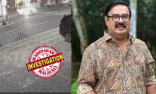 അപകട വിവരം മണിയന്‍പിള്ള രാജു സ്റ്റേഷനില്‍ അറിയിച്ചില്ല; ഫോണ്‍ സ്വിച്ച് ഓഫ് ആയിരുന്നു. രാത്രി മുഴുവന്‍ വീടിന് മുന്നില്‍ കാവല്‍ കിടന്നു; രാവിലെ നേരിട്ട് കണ്ട് സ്റ്റേഷനില്‍ ഹാജരാകണം എന്ന് അറിയിച്ചു; ഇല്ലെങ്കില്‍ അറസ്റ്റ് രേഖപ്പെടുത്തുമെന്ന് മുന്നറിയിപ്പ് നല്‍കി; നടന്റെ വാദം തള്ളി മ്യൂസിയം സിഐ