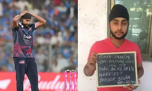 അന്ധേരി സ്റ്റേഷനിലെ പ്ലാറ്റ്‌ഫോമിൽ കാറോടിച്ചു കയറ്റിയ പയ്യൻ; ഒത്തുകളി വിവാദത്തിലും പേര്; ഇന്ന് വാംഖഡെയിൽ ഇന്ത്യയെ വിറപ്പിച്ച അമേരിക്കൻ പുലി; ഹർമീത് സിംഗിന്റെ തലവര മാറിയ കഥ