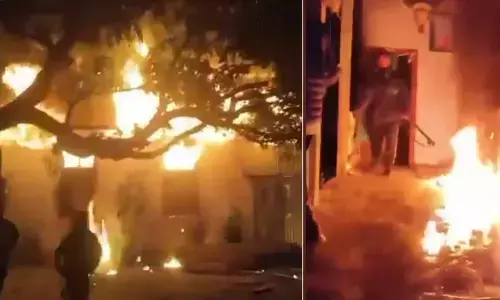 മണിപ്പൂരില്‍ സംഘര്‍ഷം വ്യാപിക്കുന്നു; വീടുകള്‍ക്ക് തീയിട്ട് സായുധ സംഘങ്ങള്‍: അയല്‍ജില്ലകളിലേക്ക് പലായനം ചെയ്ത് ഗ്രാമവാസികള്‍: നിരോധനാജ്ഞ പ്രഖ്യാപിച്ച് ജില്ലാ ഭരണകൂടം