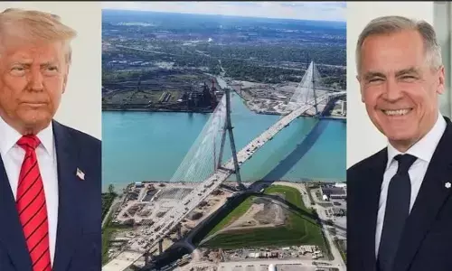 കാനഡയുമായി കൊമ്പുകോര്‍ത്ത് ട്രംപ്: പാലം തടയുമെന്നും ഐസ് ഹോക്കി നിരോധിക്കുമെന്നും ഭീഷണി