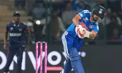 വെടിക്കെട്ടിന് തിരി കൊളുത്തി സഞ്ജു; പിന്നാലെ തകര്‍ത്തടിച്ച് അര്‍ധ സെഞ്ച്വറിയുമായി ഇഷാനും ഹര്‍ദ്ദിക്കും; അവസാന ഓവറുകളില്‍ 4 റണ്‍സിനിടെ 5 വിക്കറ്റ് വീഴ്ത്തി ഇന്ത്യയെ ഞെട്ടിച്ച് നമീബിയ; നമീബിയയ്ക്ക് ജയിക്കാന്‍ 210 റണ്‍സ്