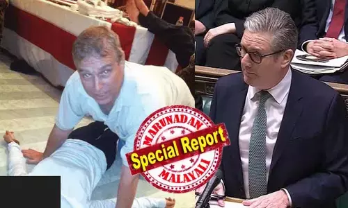 ബലാത്സംഗം അടക്കമുള്ള കുറ്റകൃത്യങ്ങള്‍ ചുമത്തപ്പെട്ട് അറസ്റ്റിലായേക്കും;ആര്‍ക്കും രക്ഷിക്കാനാവാതെ പ്രിന്‍സ് ആന്‍ഡ്രു; എപ്സ്റ്റീല്‍ ഫയല്‍ വിവാദത്തില്‍ പെട്ട കീര്‍ സ്റ്റര്‍മാര്‍ക്ക് ഹൗസ് ഓഫ് ലോര്‍ഡ്‌സിലും തിരിച്ചടി; ജനപ്രീതിയും ഇടിയുന്നു; നൈജല്‍ ഫരാജിനെയും സ്റ്റര്‍മാരെയും തോല്‍പ്പിച്ച് കെമി ബാഡനോക്ക് മുന്നില്‍