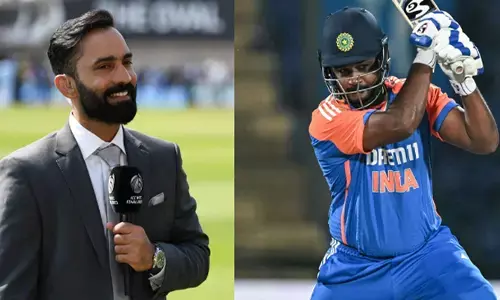 ഈ അവസരം കളിച്ച് നേടിയെടുത്തത്, അവനൊരു സൂപ്പർ സ്റ്റാ‍ർ; അഭിഷേക് ഇല്ലെങ്കിൽ ഓപ്പണറായി ഇറക്കേണ്ടത് സഞ്ജുവിനെ; പിന്തുണയുമായി ദിനേശ് കാർത്തിക്