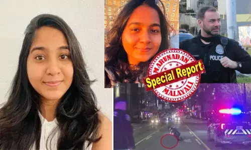 ഒരു എമർജൻസി കോൾ വന്നതോടെ ആർക്കും ചിന്തിക്കാൻ പറ്റാത്ത സ്പീഡിൽ പാഞ്ഞ ആ പോലീസ് കാർ; ഒന്നും അറിയാതെ അതുവഴി റോഡ് ക്രോസ് ചെയ്ത ഇന്ത്യൻ വിദ്യാർത്ഥിനിയുടെ ജീവൻ നഷ്ടമായത് നിമിഷ നേരം കൊണ്ട്; ഇതെല്ലാം കണ്ട് ചിരിച്ച ആ ഏമാനും; ഒടുവിൽ ഇതാ..കുടുംബത്തിന് നീതി കിട്ടുമ്പോൾ അഴിയുന്നത് അമേരിക്കൻ പോലീസിന്റെ ക്രൂര മുഖമോ?