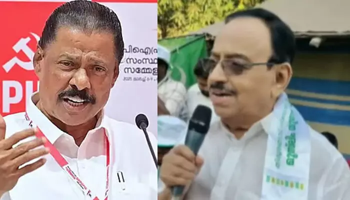 ആ ചിരിയും ശരീരഭാഷയും ശ്രദ്ധിച്ചാല് അദ്ദേഹം പറയുന്നത് കള്ളമാണെന്ന് അദ്ദേഹത്തിന് തന്നെ ബോധ്യമുണ്ടെന്ന് മനസിലാക്കാം; ചരിത്രത്തില് ഇത്രയും കോമാളിയായ പാര്ട്ടി സെക്രട്ടറി വേറെയില്ല; എംവി ഗോവിന്ദനെ പരിഹസിച്ച് പി കെ അബ്ദുറബ്ബ് ആ ചിരിയും ശരീരഭാഷയും ശ്രദ്ധിച്ചാല് അദ്ദേഹം പറയുന്നത് കള്ളമാണെന്ന് അദ്ദേഹത്തിന് തന്നെ ബോധ്യമുണ്ടെന്ന് മനസിലാക്കാം; ചരിത്രത്തില് ഇത്രയും കോമാളിയായ പാര്ട്ടി സെക്രട്ടറി വേറെയില്ല; എംവി ഗോവിന്ദനെ പരിഹസിച്ച് പി കെ അബ്ദുറബ്ബ്