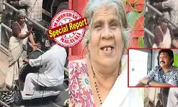 ശരി അമ്മച്ചി..വണ്ടി ഒന്ന് വളയ്‌ക്കട്ടെ; നീ ഇനി ഒന്നും ചെയ്യണ്ട..അതിനുള്ള സ്ഥലമല്ല ഇത്!! ഫുട്പാത്തിലൂടെ സ്‌കൂട്ടർ കയറ്റിയ ആളെ വിറപ്പിച്ച ആ പഴയ ഫുട്ബോൾ കളിക്കാരി; ഇടയ്ക്ക് ഇതുപോലെ പ്രതികരിച്ചപ്പോൾ കരണത്തടി കിട്ടിയ ദുരനുഭവവും; റോഡിലെ കൃത്യമായ ഇടപെടലിൽ കൈയ്യടിച്ച് ഗണേഷ് കുമാറും; നവമാധ്യമങ്ങൾ അടക്കം കീഴടക്കിയ പുലി; ചാലപ്പുറത്തെ പ്രഭാവതി അമ്മ ആള് ചില്ലറക്കാരിയല്ല!!