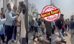 അയ്യോ..ഇതൊന്നും കണ്ടുനിൽക്കാനുള്ള ത്രാണിയില്ലേ..; ജീവൻ വേണമെങ്കിൽ ഇറങ്ങി ഓടിക്കോ..!! ദേഷ്യം സഹിക്കാൻ കഴിയാതെ കോളേജിലേക്ക് ഇരച്ചെത്തിയ ബജ്‌രംഗ്ദൾ പ്രവർത്തകർ; ക്യാമ്പസിലെ ഇണക്കുരുവികളെ ഒന്നും നോക്കാതെ അടിച്ചുനുറുക്കി; വാലൻ്റൈൻസ് ഡേ നാളെയല്ലേ..അതിന് മുന്നേ സമാധാനം പോയെന്ന് പോലീസ്