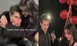 ദൈവമേ..എന്റെ ശമ്പളം അല്ലെ..ദേ പോണത്!! കാമുകിക്ക് ഒരു നല്ല സർപ്രൈസ് കൊടുക്കാൻ പ്ലാൻ ചെയ്തു; കൃത്യസമയത്ത് അവൾ എത്തിയതും എട്ടിന്റെ പണി; ആകാശത്തേക്ക് നോക്കി പൊട്ടിക്കരഞ്ഞ് യുവാവ്