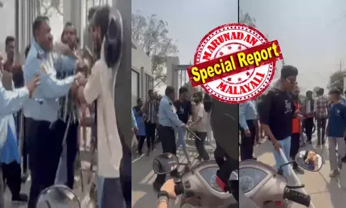 അയ്യോ..ഇതൊന്നും കണ്ടുനിൽക്കാനുള്ള ത്രാണിയില്ലേ..; ജീവൻ വേണമെങ്കിൽ ഇറങ്ങി ഓടിക്കോ..!! ദേഷ്യം സഹിക്കാൻ കഴിയാതെ കോളേജിലേക്ക് ഇരച്ചെത്തിയ ബജ്‌രംഗ്ദൾ പ്രവർത്തകർ; ക്യാമ്പസിലെ ഇണക്കുരുവികളെ ഒന്നും നോക്കാതെ അടിച്ചുനുറുക്കി; വാലൻ്റൈൻസ് ഡേ നാളെയല്ലേ..അതിന് മുന്നേ സമാധാനം പോയെന്ന് പോലീസ്