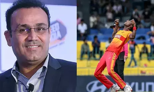 1983-ലും 2007-ലും നിങ്ങൾ ഓസ്‌ട്രേലിയെ തോൽപ്പിച്ചു, അന്നൊക്കെ ഞങ്ങൾ കപ്പടിച്ചു; ഇപ്പോഴിതാ 2026-ലും അത് സംഭവിച്ചു; സിംബാബ്‌വെ ഇന്ത്യയുടെ ലക്കി ചാം; ഡിന്നർ കൊടുക്കാൻ റെഡിയെന്ന് വീരേന്ദർ സെവാഗ്