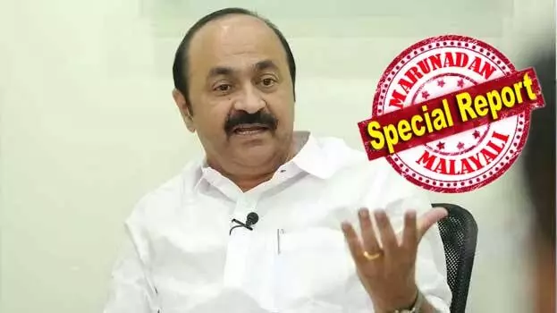 അയ്യപ്പന്റെ പേരില് ഇത്രയും വലിയ തട്ടിപ്പ് വേണമായിരുന്നോ മുഖ്യമന്ത്രീ; ദേവസ്വം മന്ത്രി ഉള്പ്പെടെയുള്ളവര് കൈകഴുകി പോയാല് കോടികള് കൊള്ളയടിച്ചതിന് ആര് ഉത്തരവാദിത്തം പറയും? കണക്ക് പറഞ്ഞേ മതിയാകൂ; തട്ടിപ്പിന് പിന്നില് ശബരിമലയിലെ സ്വര്ണം കക്കാന് നേതൃത്വം നല്കിയെ സംഘമെന്ന് വി ഡി സതീശന് അയ്യപ്പന്റെ പേരില് ഇത്രയും വലിയ തട്ടിപ്പ് വേണമായിരുന്നോ മുഖ്യമന്ത്രീ; ദേവസ്വം മന്ത്രി ഉള്പ്പെടെയുള്ളവര് കൈകഴുകി പോയാല് കോടികള് കൊള്ളയടിച്ചതിന് ആര് ഉത്തരവാദിത്തം പറയും? കണക്ക് പറഞ്ഞേ മതിയാകൂ; തട്ടിപ്പിന് പിന്നില് ശബരിമലയിലെ സ്വര്ണം കക്കാന് നേതൃത്വം നല്കിയെ സംഘമെന്ന് വി ഡി സതീശന്