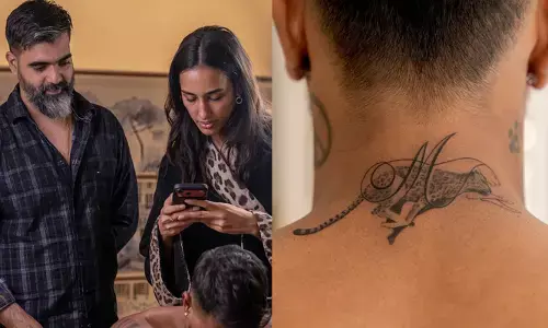 കഴുത്തിൽ രണ്ട് പുള്ളിപ്പുലികൾ, ഉള്ളിൽ മാഹിയേകയുടെ M; ഹാർദിക് പാണ്ഡ്യയുടെ പുതിയ ടാറ്റൂവിന്റെ രഹസ്യം പുറത്ത്; ഈ മഷിക്ക് പിന്നിൽ ആഴത്തിലുള്ളൊരു പ്രണയകഥയുണ്ട്