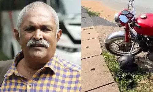 കോഴിക്കോട്ട് ലോറി ദേഹത്ത് കയറി ബുള്ളറ്റ് യാത്രികന് ദാരുണാന്ത്യം