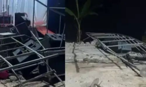 ഉത്സവത്തിനിടെ സംഘര്‍ഷം; ഗാനമേള ട്രൂപ്പിന്റെ ഉപകരണങ്ങള്‍ തല്ലിത്തകര്‍ത്തു