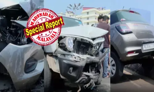 ആ പ്രദേശത്തെ മുഴുവൻ മുൾമുനയിൽ നിർത്തി ഒരു മിന്നായം പോലെ പാഞ്ഞ ജിംനി വണ്ടി; വളയത്തിന്റെ നിയന്ത്രണം മുഴുവൻ നഷ്ടപ്പെട്ടതും ഉഗ്രശബ്ദത്തിൽ നടുക്കം; കുടുംബമായി മര്യാദയ്ക്ക് പോയ സ്വിഫ്റ്റ് കാറിലേക്ക് ഇടിച്ചുകയറിയത് നിമിഷ നേരം കൊണ്ട്; ദാരുണമായി പരിക്കേറ്റ കുഞ്ഞിന്റെ അവസ്ഥ അതിദയനീയം; വേദന സഹിക്കാൻ കഴിയാതെ ഉറ്റവർ