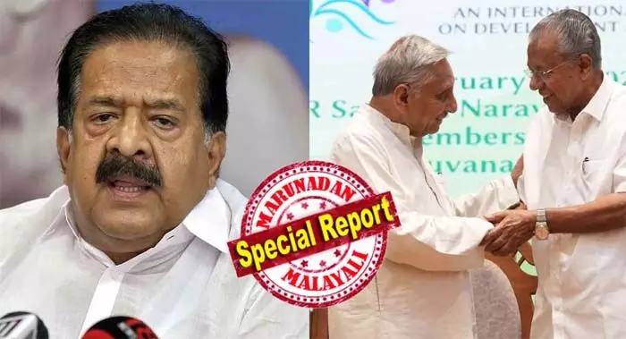 മുഖ്യമന്ത്രിയെ ഗാന്ധിയെന്ന് പറയാത്തത് തന്നെ ഭാഗ്യം; മണിശങ്കര് അയ്യര് പാര്ട്ടിയില് ഇല്ല; അയ്യറുടെ പ്രസ്താവന ചടങ്ങിന് വിളിച്ചതിന്റെ ഉപകാരസ്മരണയെന്ന് രമേശ് ചെന്നിത്തല; ഈ അലവലാതിയെ ഇനിയും ചുമക്കണോ എന്നു ചോദിച്ചു ജിന്റോ ജോണും; അയ്യര്ക്കെതിരെ കോണ്ഗ്രസില് കടുത്ത അമര്ഷം മുഖ്യമന്ത്രിയെ ഗാന്ധിയെന്ന് പറയാത്തത് തന്നെ ഭാഗ്യം; മണിശങ്കര് അയ്യര് പാര്ട്ടിയില് ഇല്ല; അയ്യറുടെ പ്രസ്താവന ചടങ്ങിന് വിളിച്ചതിന്റെ ഉപകാരസ്മരണയെന്ന് രമേശ് ചെന്നിത്തല; ഈ അലവലാതിയെ ഇനിയും ചുമക്കണോ എന്നു ചോദിച്ചു ജിന്റോ ജോണും; അയ്യര്ക്കെതിരെ കോണ്ഗ്രസില് കടുത്ത അമര്ഷം