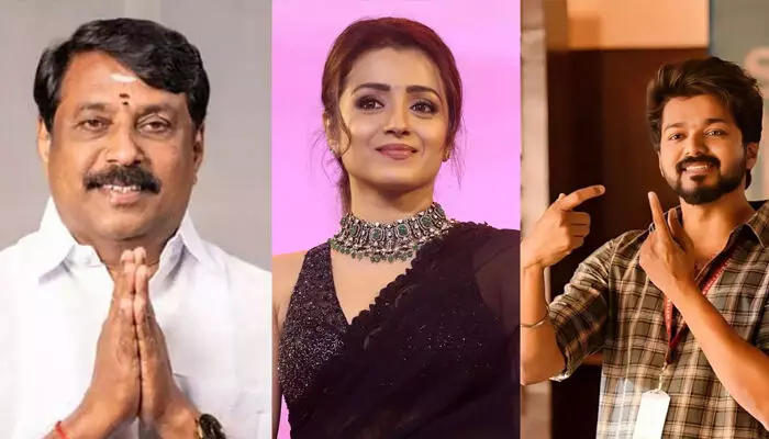 അബദ്ധത്തില് നടത്തിയ പ്രസ്താവന; ആര്ക്കെങ്കിലും വിഷമമായിട്ടുണ്ടെങ്കില് മാപ്പു ചോദിക്കുന്നു; തൃഷയ്ക്കെതിരായ പരാമര്ശത്തില് മാപ്പ് പറഞ്ഞ് നൈനാര് നാഗേന്ദ്രന് അബദ്ധത്തില് നടത്തിയ പ്രസ്താവന; ആര്ക്കെങ്കിലും വിഷമമായിട്ടുണ്ടെങ്കില് മാപ്പു ചോദിക്കുന്നു; തൃഷയ്ക്കെതിരായ പരാമര്ശത്തില് മാപ്പ് പറഞ്ഞ് നൈനാര് നാഗേന്ദ്രന്