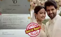 തെന്നിന്ത്യന് സിനിമാ ലോകം കാത്തിരുന്ന ആ താരവിവാഹം ഒരുങ്ങുന്നു; വിജയ് ദേവരകൊണ്ട - രശ്മിക മന്ദാന വിവാഹക്ഷണക്കത്ത് പുറത്ത്; വിവാഹം ഈമാസം 26-ന് ലളിതമായ ചടങ്ങില്; റിസപ്ഷന് മാര്ച്ച് നാലിന് ബഞ്ചാര ഹില്സിലെ താജ് കൃഷ്ണ പഞ്ചനക്ഷത്ര ഹോട്ടലില് തെന്നിന്ത്യന് സിനിമാ ലോകം കാത്തിരുന്ന ആ താരവിവാഹം ഒരുങ്ങുന്നു; വിജയ് ദേവരകൊണ്ട - രശ്മിക മന്ദാന വിവാഹക്ഷണക്കത്ത് പുറത്ത്; വിവാഹം ഈമാസം 26-ന് ലളിതമായ ചടങ്ങില്; റിസപ്ഷന് മാര്ച്ച് നാലിന് ബഞ്ചാര ഹില്സിലെ താജ് കൃഷ്ണ പഞ്ചനക്ഷത്ര ഹോട്ടലില്