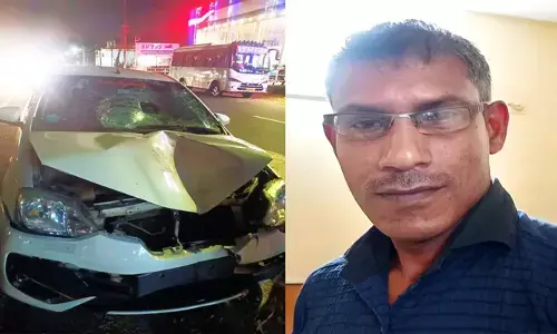 റോഡ് മുറിച്ചു കടക്കവെ കാറിടിച്ചു വീഴ്ത്തി; ഗുരുതരമായി പരിക്കേറ്റ ഓട്ടോ ഡ്രൈവര്‍ക്ക് ദാരുണാന്ത്യം