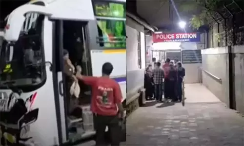 കുട്ടിയുടെ കാല് വലിച്ചു, ഫോണ്‍ എടുത്തോണ്ട് പോയി; താമരശ്ശേരി ചുരത്തില്‍ വിനോദയാത്രാ സംഘത്തിന് നേരെ ആക്രമണം; നാല് പേര്‍ പിടിയില്‍