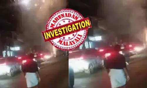 നാദാപുരത്ത് വീണ്ടും കല്ല്യണ കോപ്രായം! നടുറോഡില്‍ പടക്കങ്ങള്‍ കൂട്ടിയിട്ട് കത്തിച്ചു; വിവാഹാഘോഷം ഗംഭീരമാക്കിയ മൂന്നുപേര്‍ക്കെതിരെ കേസെടുത്തു; പടക്കങ്ങള്‍ കൂട്ടിയിട്ട് തീ കൊളുത്തിയതോടെ വാഹന ഗതാഗതം അടക്കം സ്തംഭിച്ചു