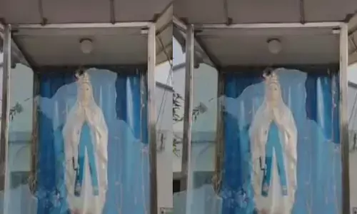 ഭാഗ്യത്തിന് മാതാവിന്റെ തിരുസ്വരൂപത്തിന് ഒന്നും പറ്റിയില്ല; രൂപക്കൂടിന്റെ ചില്ല് എറിഞ്ഞുടച്ചു; കളമശ്ശേരിയിലെ പള്ളി ആക്രമണത്തിൽ പോലീസ് അന്വേഷണം തുടങ്ങി