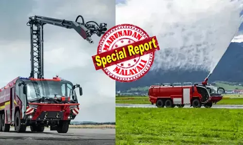 തന്റെ ഇരയെ പിടിക്കാൻ പതുങ്ങിയിരിക്കുന്ന പുലിയെ പോലത്തെ നോട്ടം; ആർസി കാറുകളിൽ കാണുന്നത് പോലെ നല്ല ഉരുളൻ ടയറുകൾ; ഒടുവിൽ കോടി രൂപ മുടക്കി സ്വന്തമാക്കൽ; ഓസ്ട്രിയയിൽ നിന്ന് മൂന്ന് പാന്തർ വണ്ടികൾ പത്മനാഭന്റെ മണ്ണിലെത്തി; മിന്നൽ വേഗത്തിൽ റൺവേയിലൂടെ കുതിച്ചെത്തി തീകെടുത്തും