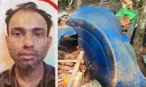 കുളിക്കുന്നതിനിടെ വാട്ടര് ടാങ്ക് തകര്ന്നുവീണ് യുവാവിന് ദാരുണാന്ത്യം കുളിക്കുന്നതിനിടെ വാട്ടര് ടാങ്ക് തകര്ന്നുവീണ് യുവാവിന് ദാരുണാന്ത്യം