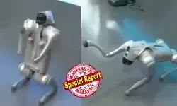 ഡല്‍ഹിയിലെ എഐ സമ്മിറ്റില്‍ ഇന്ത്യന്‍ നിര്‍മിതിയെന്നു പറഞ്ഞ് പ്രദര്‍ശിപ്പിച്ചത് ചൈനീസ് നിര്‍മിത റോബടിക് ഡോഗിനെ;  ഒറിയോണ്‍ എന്ന പേരില്‍ അവതരിപ്പിച്ച റോബോട്ട് യൂണിട്രീ ഗോ2 മോഡലെന്ന് കണ്ടെത്തി നെറ്റിസണ്‍സ്; വിമര്‍ശനം കടുത്തതോടെ ഗല്‍ഗോട്ടിയാസ് സര്‍വകലാശാലയെ പുറത്താക്കി;  വിശദീകരണവുമായി അധികൃതര്‍