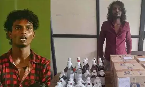 സിനിമയിൽ കയറിയത് പോലീസിനൊപ്പമുള്ള സെൽഫി വൈറലായതോടെ; ഒടുവിൽ എക്സൈസിന്റെ വക മുട്ടൻ പണി; 52 ലിറ്റർ മദ്യവുമായി ആക്ഷൻ ഹീറോ ബിജു താരം ഷെഫീഖ് പിടിയിൽ