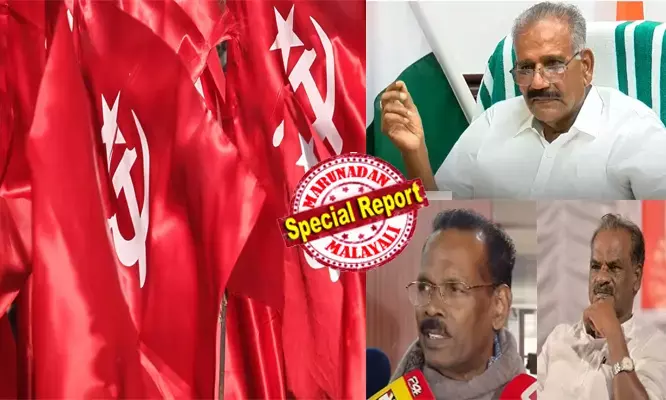 80ാം വയസ്സിലെ മത്സരത്തില് നിന്ന് ശശീന്ദ്രന് ഔട്ടാകുമോ? എലത്തൂര് സീറ്റ് ഏറ്റെടുക്കാന് സിപിഎം; കാനത്തില് ജമീല മരിച്ച കൊയിലാണ്ടി സീറ്റില് കണ്ണുനട്ട് നേതാക്കള്; കെ ദാസനെതിരെ എതിര്പ്പ്; പേരാമ്പ്രയിലും തര്ക്കം; തിരഞ്ഞെടുപ്പ് അടുത്തതോടെ കോഴിക്കോട് സിപിഎമ്മില് തിരയിളക്കങ്ങള് 80ാം വയസ്സിലെ മത്സരത്തില് നിന്ന് ശശീന്ദ്രന് ഔട്ടാകുമോ? എലത്തൂര് സീറ്റ് ഏറ്റെടുക്കാന് സിപിഎം; കാനത്തില് ജമീല മരിച്ച കൊയിലാണ്ടി സീറ്റില് കണ്ണുനട്ട് നേതാക്കള്; കെ ദാസനെതിരെ എതിര്പ്പ്; പേരാമ്പ്രയിലും തര്ക്കം; തിരഞ്ഞെടുപ്പ് അടുത്തതോടെ കോഴിക്കോട് സിപിഎമ്മില് തിരയിളക്കങ്ങള്