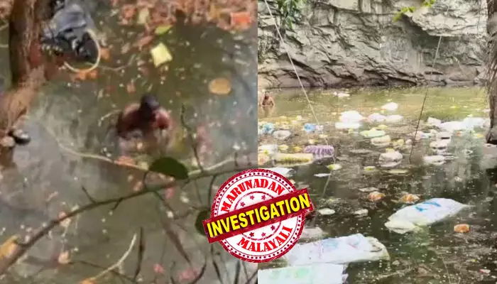 മലപ്പുറത്ത് മിനി ലോറി ക്വാറിയിലെ വെള്ളക്കെട്ടിലേക്ക് മറിഞ്ഞു; ഡ്രൈവറെ രക്ഷപെടുത്തി; ക്ലീനറെ കണ്ടെത്താന് സ്കൂബ ഡൈവേഴ്സും ഫയര്ഫോഴ്സും തിരച്ചില് തുടരുന്നു; അപകടത്തിന് കാരണം ലോറിയുടെ ബ്രേക്ക് നഷ്ടപ്പെട്ടതെന്ന് ദൃക്സാക്ഷികള് മലപ്പുറത്ത് മിനി ലോറി ക്വാറിയിലെ വെള്ളക്കെട്ടിലേക്ക് മറിഞ്ഞു; ഡ്രൈവറെ രക്ഷപെടുത്തി; ക്ലീനറെ കണ്ടെത്താന് സ്കൂബ ഡൈവേഴ്സും ഫയര്ഫോഴ്സും തിരച്ചില് തുടരുന്നു; അപകടത്തിന് കാരണം ലോറിയുടെ ബ്രേക്ക് നഷ്ടപ്പെട്ടതെന്ന് ദൃക്സാക്ഷികള്