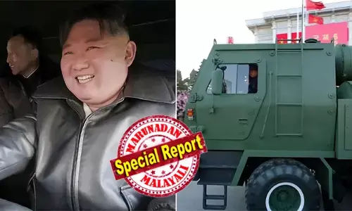 ദക്ഷിണ കൊറിയയെ ഭയപ്പെടുത്തി കിമ്മിന്റെ മിസൈലുകളി! ലോകത്തെ വിറപ്പിക്കുന്ന രാക്ഷസ റോക്കറ്റുകളുമായി പ്യോങ്യാങ്ങില്‍ കിം ജോങ് ഉന്നിന്റെ അഴിഞ്ഞാട്ടം; ആണവ ശേഷിയുള്ള മള്‍ട്ടിപ്പിള്‍ റോക്കറ്റ് ലോഞ്ചറില്‍ സഞ്ചരിച്ചു ഉത്തര കൊറിയന്‍ ഏകാധിപതി