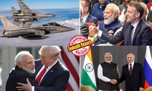 പഴയ വിമാനഭാഗങ്ങള്‍ പെയിന്റടിച്ച് വില്‍ക്കുന്ന റഷ്യ; സാങ്കേതികവിദ്യ കൈമാറാന്‍ തയ്യാറല്ലാത്ത അമേരിക്ക; ട്രംപിനെയും പുടിനെയും ഞെട്ടിച്ച് ഫ്രാന്‍സുമായി 3.25 ലക്ഷം കോടി രൂപയുടെ കരാര്‍; റഷ്യയെയും യുഎസിനെയും തഴഞ്ഞതിന് പിന്നിലെന്ത്? അത് മോദിയുടെ മധുരപ്രതികാരമോ?