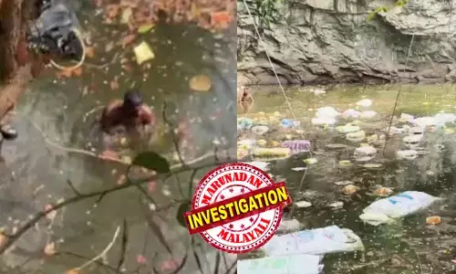 മലപ്പുറത്ത് മിനി ലോറി ക്വാറിയിലെ വെള്ളക്കെട്ടിലേക്ക് മറിഞ്ഞു; ഡ്രൈവറെ രക്ഷപെടുത്തി; ക്ലീനറെ കണ്ടെത്താന്‍ സ്‌കൂബ ഡൈവേഴ്‌സും ഫയര്‍ഫോഴ്‌സും തിരച്ചില്‍ തുടരുന്നു;  അപകടത്തിന് കാരണം ലോറിയുടെ ബ്രേക്ക് നഷ്ടപ്പെട്ടതെന്ന് ദൃക്‌സാക്ഷികള്‍