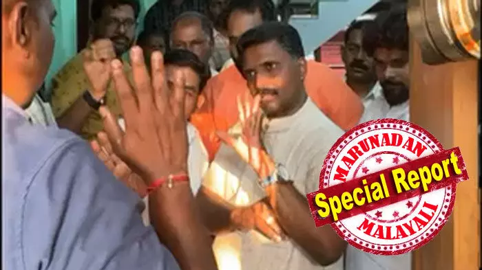 ഗൃഹനാഥന് ഇല്ലാത്തപ്പോള് ഓട്ടിസം ബാധിച്ച മകനെ അടക്കം പുറത്താക്കാന് ശ്രമിച്ച ജപ്തി ക്രൂരത; ജപ്തിക്കെത്തിയ ബാങ്ക് ഉദ്യോഗസ്ഥരെ വിറപ്പിച്ച് സന്ദീപ് വാചസ്പതി; ഗൃഹനാഥനില്ലാത്ത വീട്ടിലെ കുടിയിറക്കല് നീക്കം തടഞ്ഞത് ഒരു ഗ്രാമത്തിന്റെ ഐക്യം; രാഷ്ട്രീയം മറന്ന് എല്ലാവരും ഒരുമിച്ചു; ബുധനൂര് ഉള്ളന്തിയിലെ മേസ്തിരിപ്പണിക്കാരന്റെ വീട്ടില് സന്തോഷം നിറച്ച കൂട്ടായ്മ കഥ ഗൃഹനാഥന് ഇല്ലാത്തപ്പോള് ഓട്ടിസം ബാധിച്ച മകനെ അടക്കം പുറത്താക്കാന് ശ്രമിച്ച ജപ്തി ക്രൂരത; ജപ്തിക്കെത്തിയ ബാങ്ക് ഉദ്യോഗസ്ഥരെ വിറപ്പിച്ച് സന്ദീപ് വാചസ്പതി; ഗൃഹനാഥനില്ലാത്ത വീട്ടിലെ കുടിയിറക്കല് നീക്കം തടഞ്ഞത് ഒരു ഗ്രാമത്തിന്റെ ഐക്യം; രാഷ്ട്രീയം മറന്ന് എല്ലാവരും ഒരുമിച്ചു; ബുധനൂര് ഉള്ളന്തിയിലെ മേസ്തിരിപ്പണിക്കാരന്റെ വീട്ടില് സന്തോഷം നിറച്ച കൂട്ടായ്മ കഥ